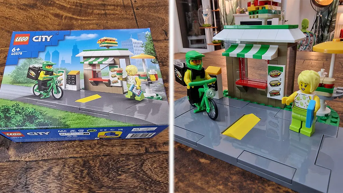 LEGO City 40578 Sandwich Shop Reviewed by angelofdeathWHV