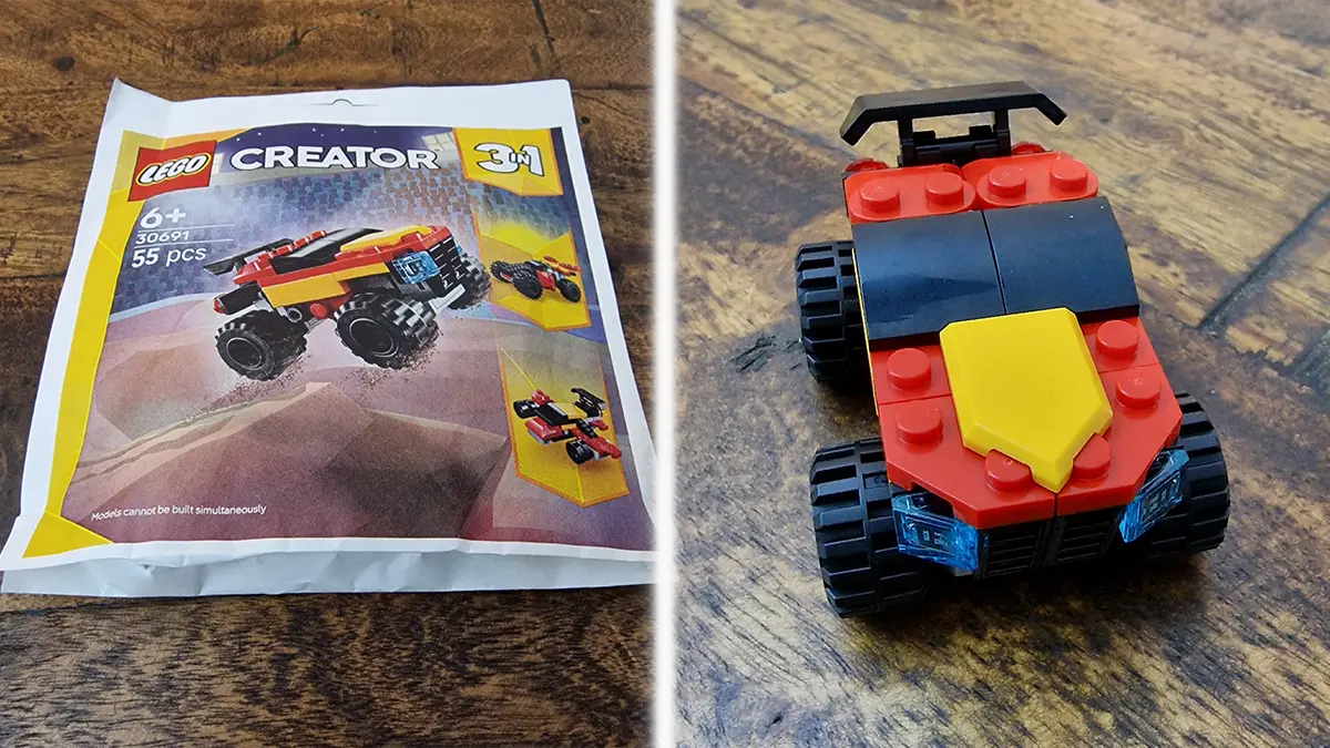 LEGO Creator 3 in 1 30691 Mini Convertible Monster Truck reviewed by angelofdeathWHV