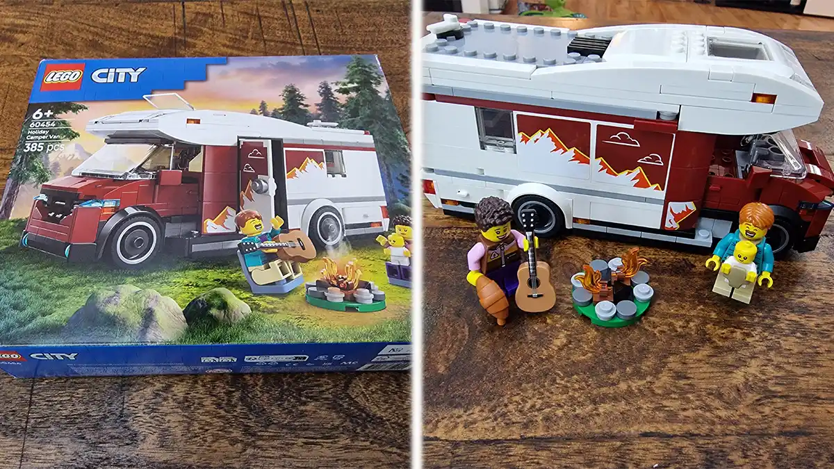 LEGO City 60454 Holiday Adventure Camper Van reviewed by angelofdeathWHV